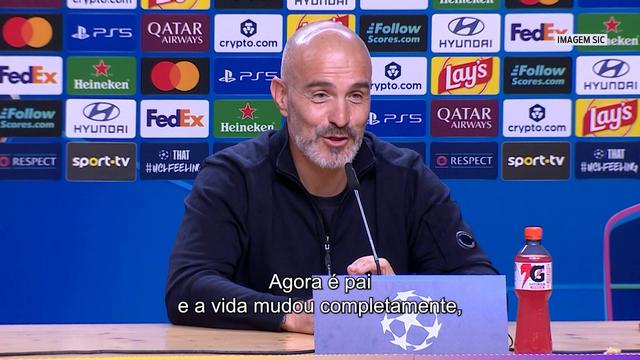 «O que mudou no Haaland? Agora é um homem... e é pai!»