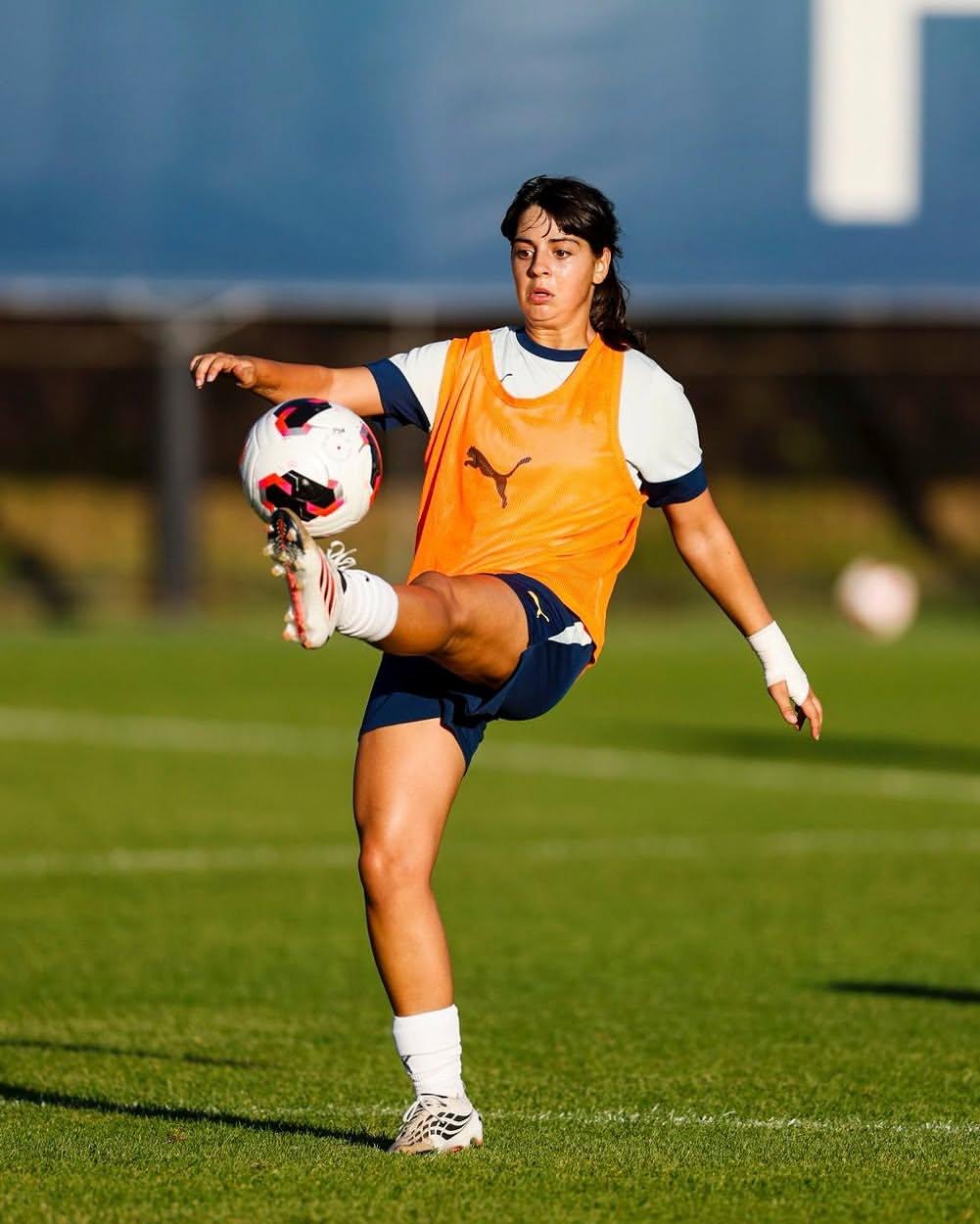 Mafalda Mariano, 19 anos, média do Vitória de Guimarães
