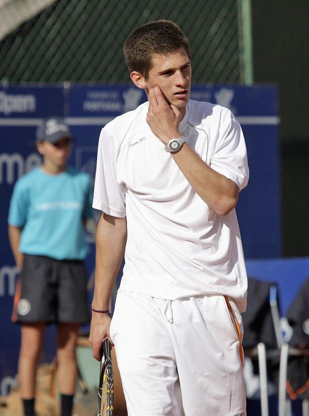 Pedro Sousa no Estoril Open de 2008 (foto: A BOLA)