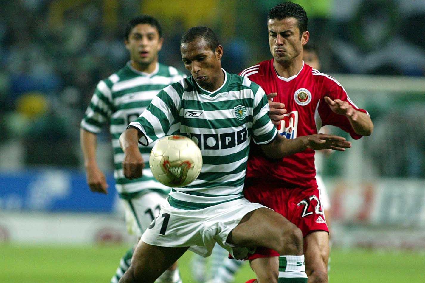 Liedson era uma das figuras dos leões em 2003 - Foto: A BOLA