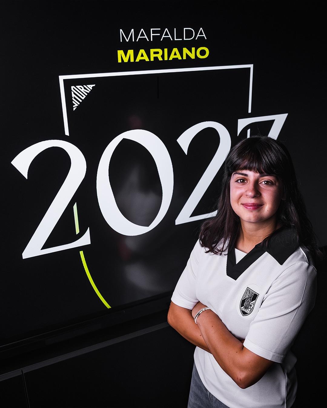 Mafalda Mariano, 19 anos, média do Vitória de Guimarães