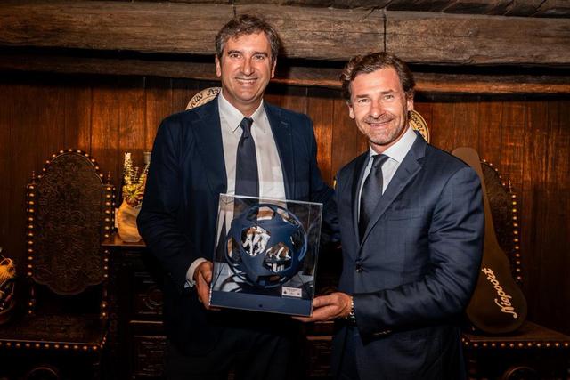 André Villas-Boas com Ferran Soriano - Foto: FC PORTO