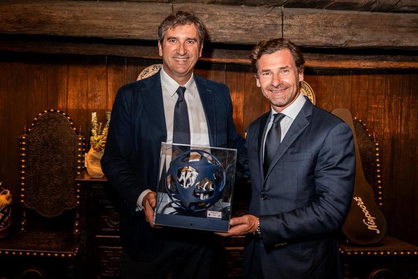 André Villas-Boas com Ferran Soriano - Foto: FC PORTO