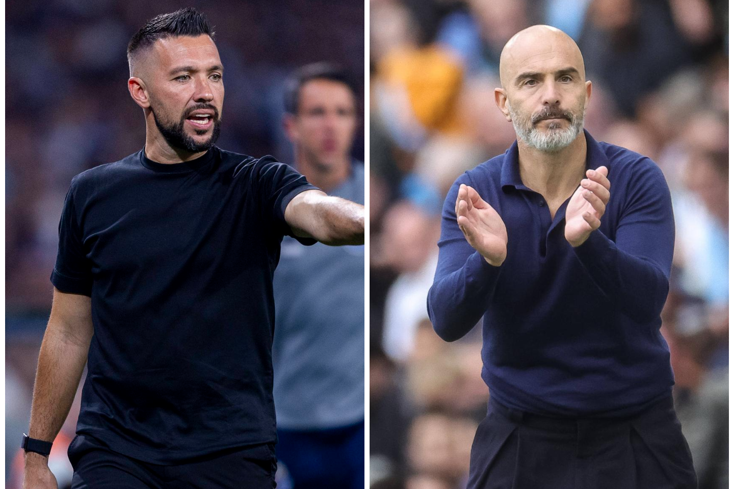 Francesco Farioli e Enzo Maresca defrontam-se esta noite na Champions - Foto: IMAGO