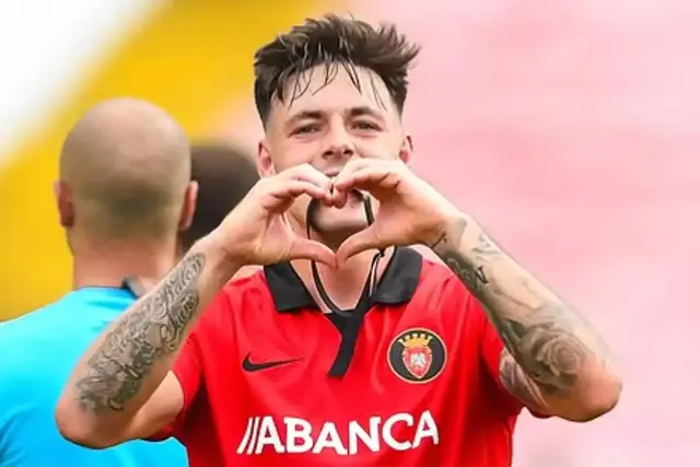 Max Svensson não vingou no Casa Pia, mas está a ser feliz no Penafiel e com faro pelo golo bem apurado — Foto: Liga