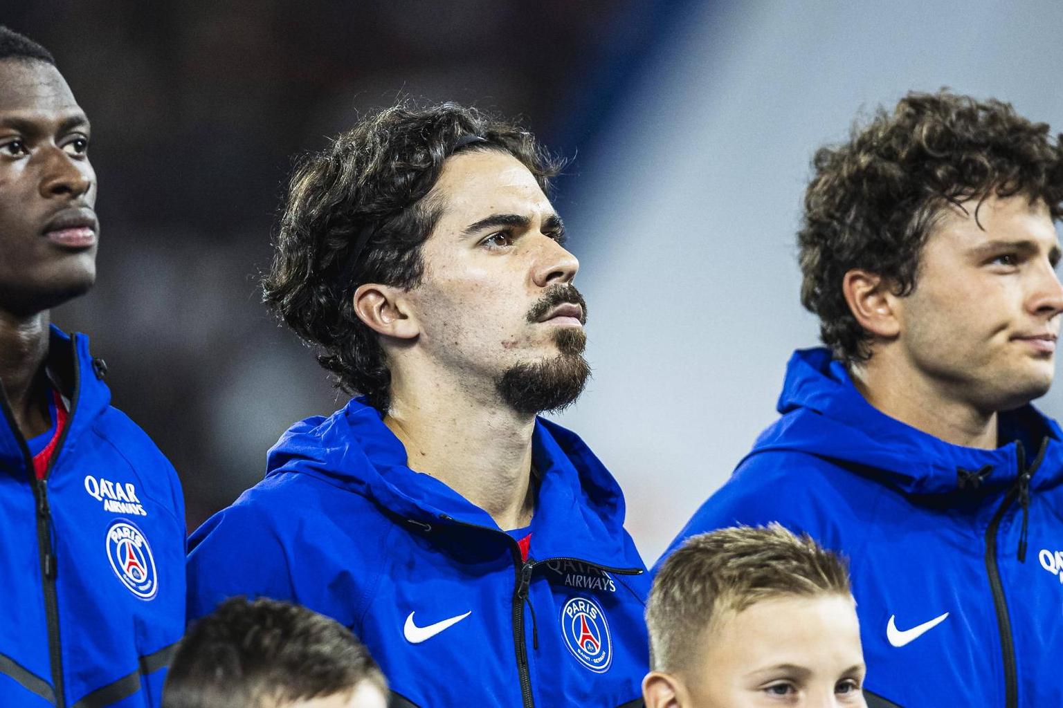 Nuno Mendes, Vitinha e João Neves — o trio português do PSG