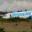 Avião de carga que se despistou em Miami