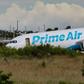 Avião de carga que se despistou em Miami