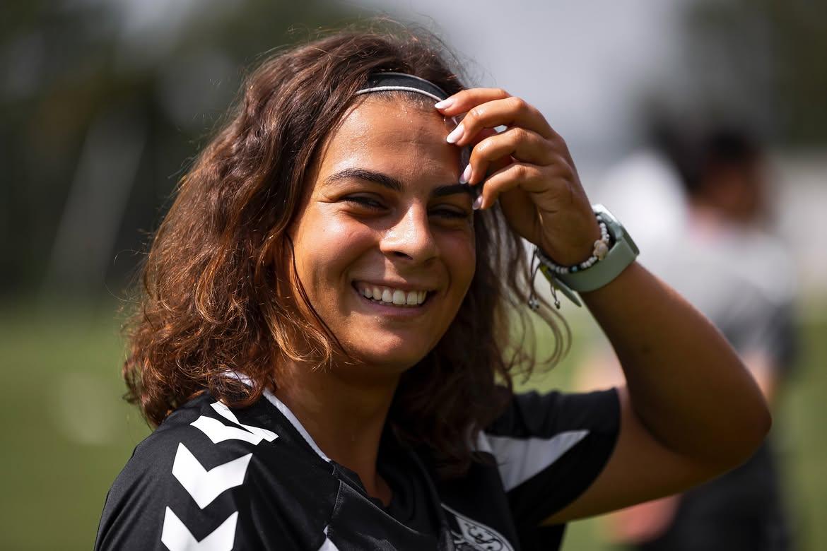 Marta Gago, 19 anos, média do Vitória de Guimarães