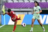 Coreia do Norte-Portugal na primeira jornada do grupo E do Mundial sub-20 feminino - Foto: FPF