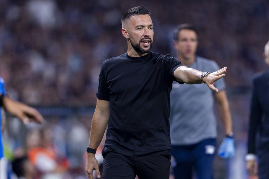 Francesco Farioli estreou-se na Champions frente ao Manchester City