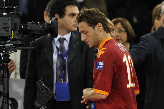 Maior desgosto da carreira de Totti envolve José Mourinho