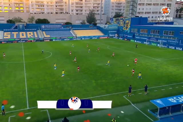 O resumo do Estoril-SC Braga da Liga BPI