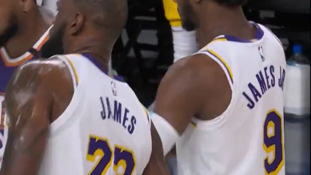 LeBron: «Jogar com o meu filho foi como estar no 'Matrix'»