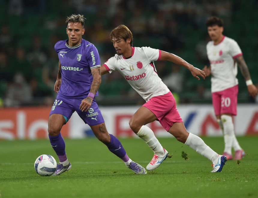 Camisola 10 dos guerreiros resgatou um ponto diante dos leões - Foto: Miguel Nunes