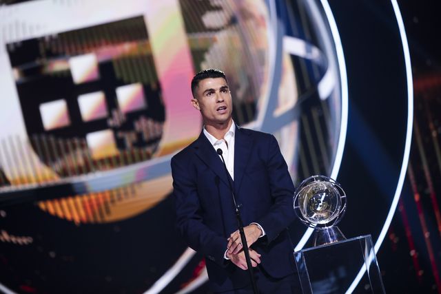 Cristiano Ronaldo distinguido nos Portugal Football Globes (Foto: FPF)