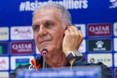 Carlos Queiroz, selecionador de Omã, em conferência de imprensa - Foto: Omã