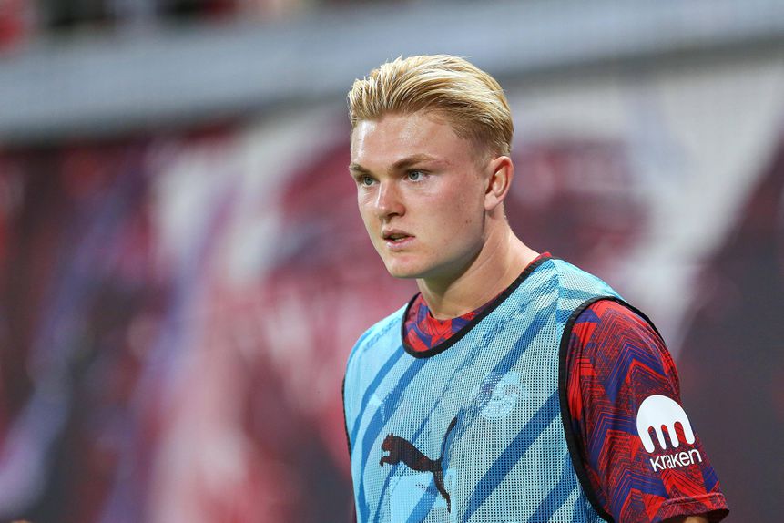 Conrad Harder foi suplente utilizado em todos os jogos do Leipzig