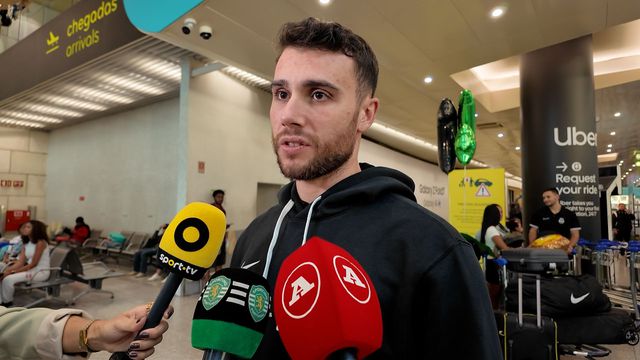 Declarações de Alessandro Verona, jogador de Hóquei em Patins do Sporting