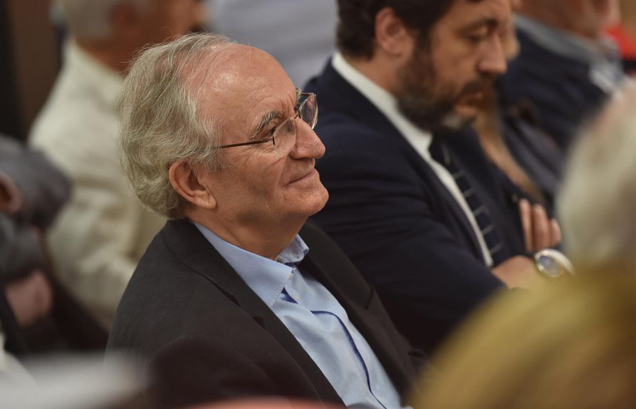 Bagão Félix, candidato a presidente da do Conselho Fiscal do Benfica - Foto Miguel Nunes