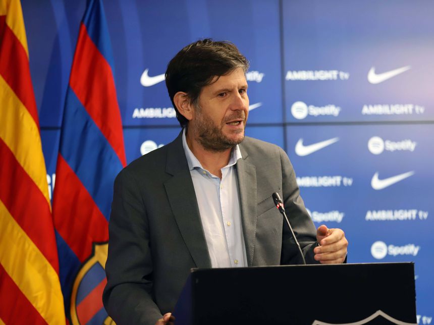 Mateu Alemany, antigo dirigente do Barcelona