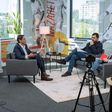 Rui Costa entrevistado em A BOLA - Foto Breno Barison