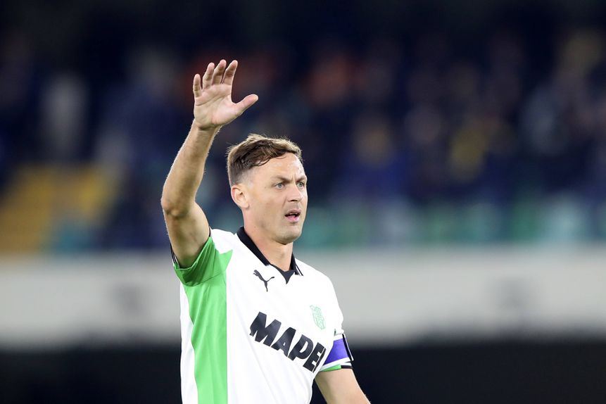Nemanja Matic, capitão do Sassuolo