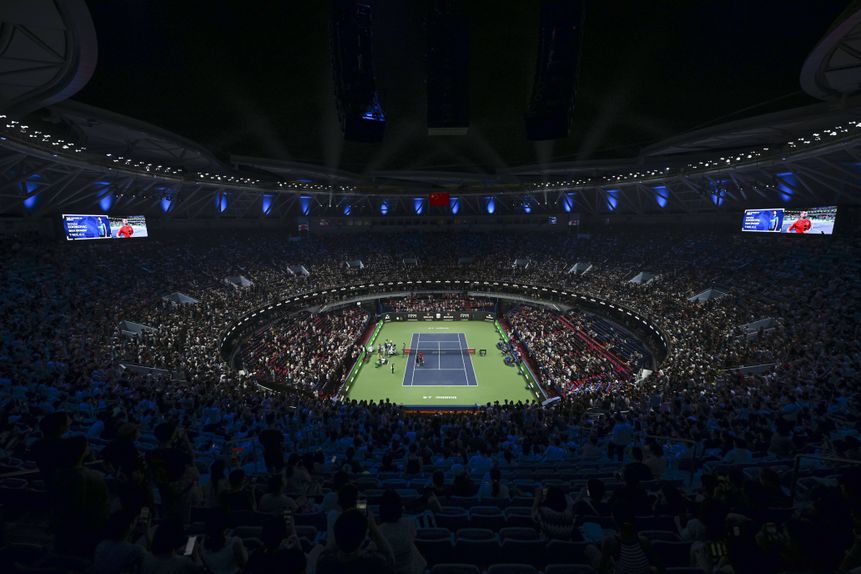 Palco do Masters de Xangai