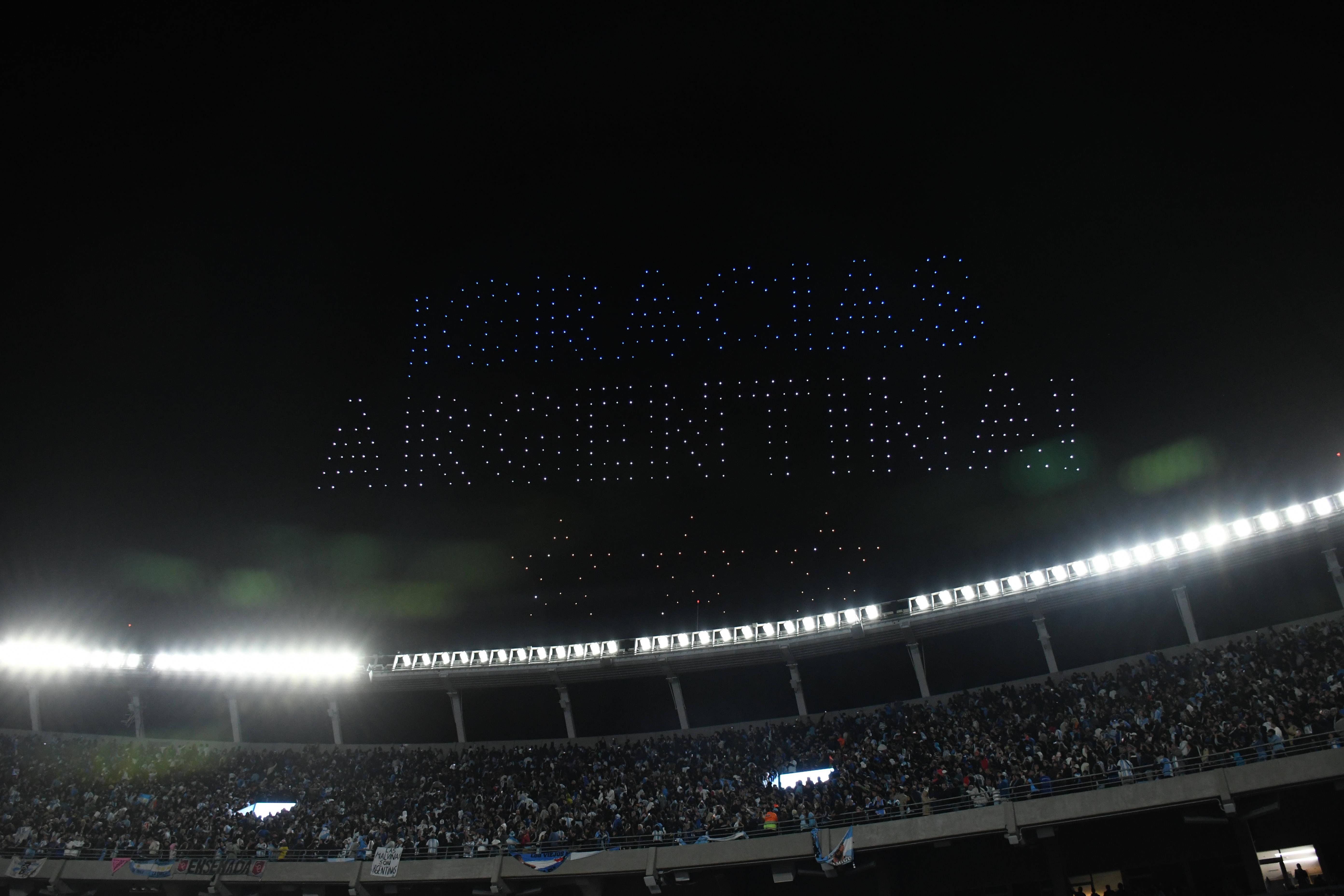 As melhores imagens do adeus de Messi à seleção argentina