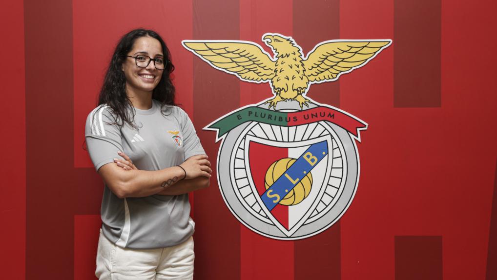 Camila Rebelo passa a representar o clube da Luz. Foto: Benfica