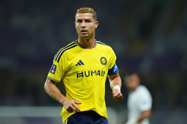 Ronaldo com a camisola do Al Nassr