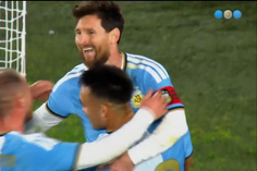 O último golo de Messi pela seleção argentina