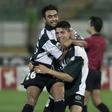 Ronaldo, na altura com 17 anos, comemorou efusivamente o golo marcado ao Moreirense (Foto A BOLA)