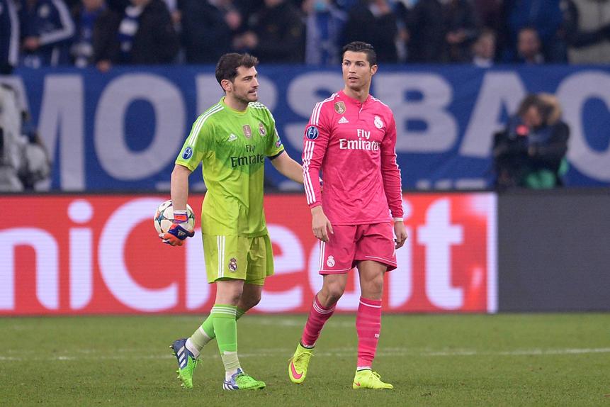 Casillas com Ronaldo