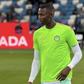 Umar Abubakar, avançado do Famalicão, jogou 45 minutos no duelo particular da Nigéria com a Rússia (3-3) - foto: FC FAMALICÃO