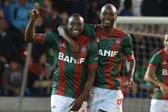 Moussa Marega e Danilo Pereira foram colegas no Marítimo antes de se reencontrarem na Invicta - Foto: ASPress/Hélder Santos