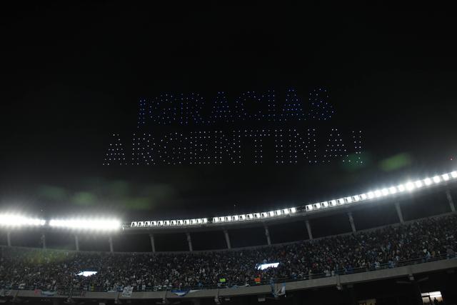 As melhores imagens do adeus de Messi à seleção argentina