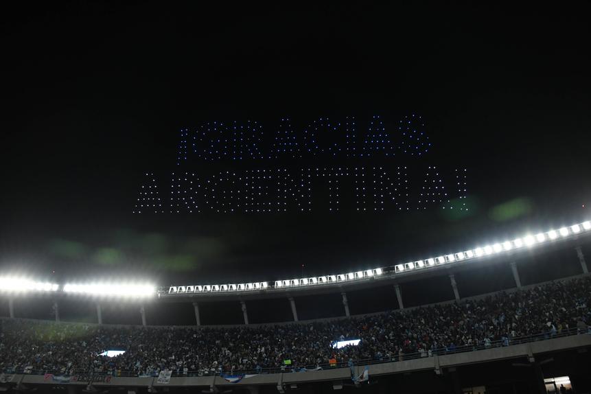 As melhores imagens do adeus de Messi à seleção argentina