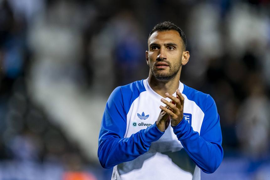 Pavlidis envergou a braçadeira de capitão da Grécia nas últimas semanas - Foto: IMAGO