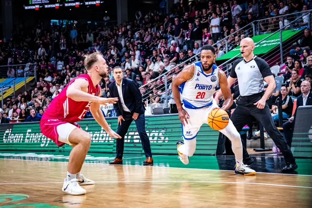Bonn levou a melhor sobre o FC Porto. Foto: FIBA