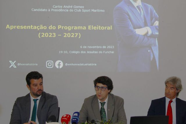 Carlos André Gomes e Carlos Batista são os candidatos à presidência do Marítimo
