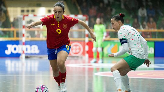 Futsal Feminino: Portugal perde com a Espanha no primeiro jogo do estágio