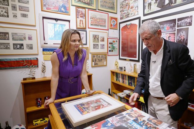 Fernando Santos: «Melhor jogador de sempre? Está aqui, 19 anos, meu jogador no Sporting»