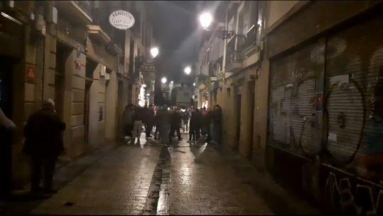 VÍDEO: Adeptos do Benfica fazem a festa em San Sebastián