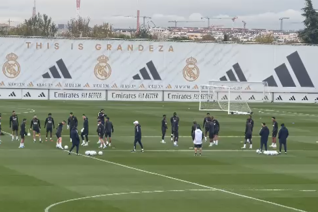 Vídeo: assim treina o Real Madrid antes do SC Braga