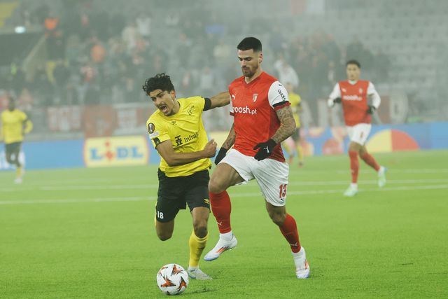 Elfsborg-SC Braga: arsenalistas tiveram o pássaro na mão, mas deixaram-no fugir