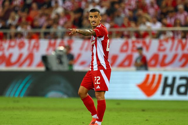 Liga Europa: Chiquinho assiste no empate da armada lusa do Olympiakos