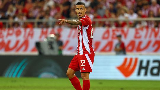 Liga Europa: Chiquinho assiste no empate da armada lusa do Olympiakos