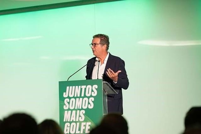 Pedro Nunes Pedro eleito para a presidência da federação de golfe