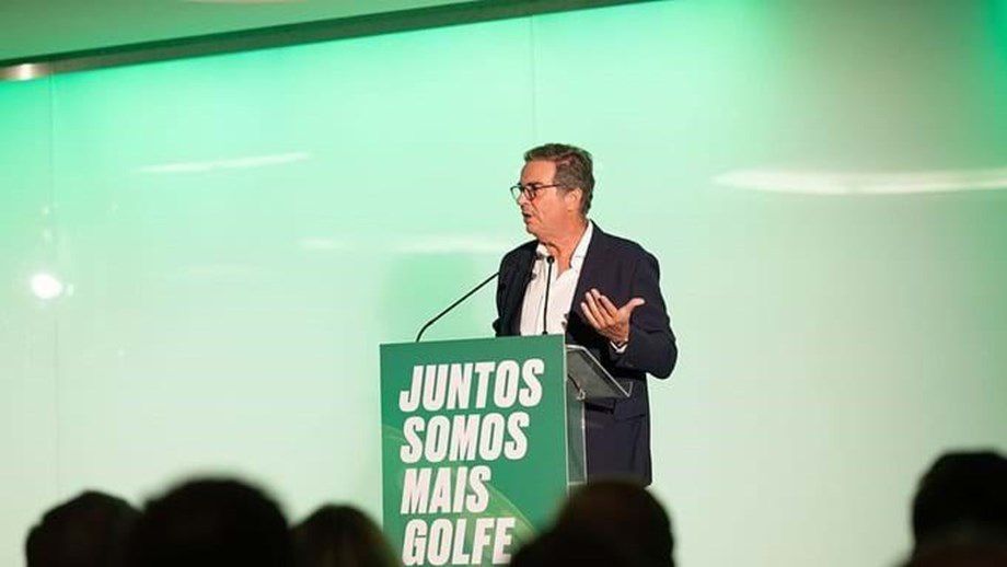 Pedro Nunes Pedro eleito para a presidência da federação de golfe